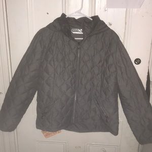 Gray ZeroXposur Light Puffy Coat Size XL